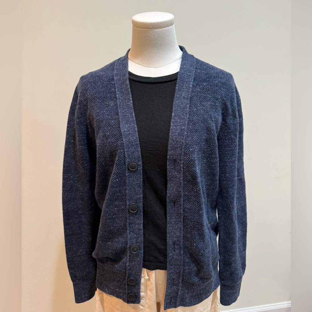 GAP Deep Blue Cardigan Sweater